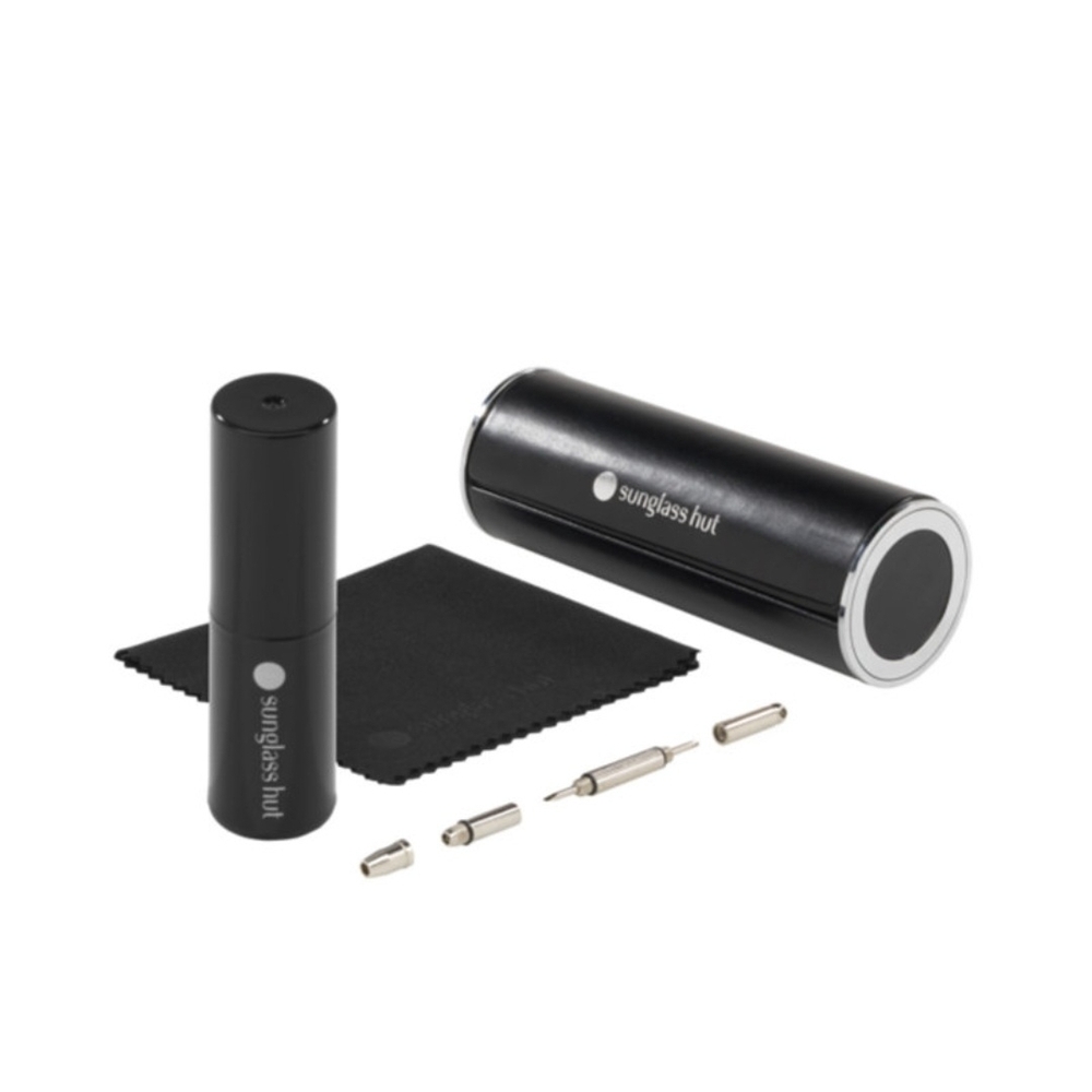 Sunglass Hut Black Travel Sunglasses Care Kit